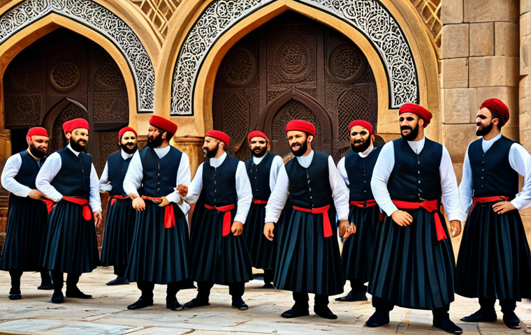 Image Prompt 1: The Vibrant Zeffe and Dabke Celebration**