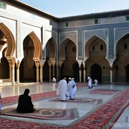 Home 22 유네스코 등재 시리아 유적지 - **Prompt 1: Serenity of the Umayyad Mosque in Damascus's Old City**
"A breathtaking panoramic vi...