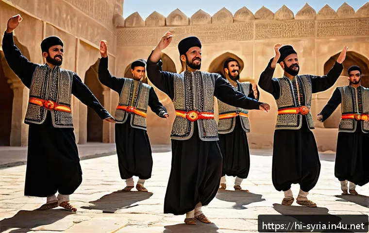 सीरिया की सांस्कृतिक विरासत और लोक नृत्य: एक रंगीन यात्रा जो आपको मंत्रमुग्ध कर देगी 4 시리아 문화와 민속 춤 관련 이미지 2
